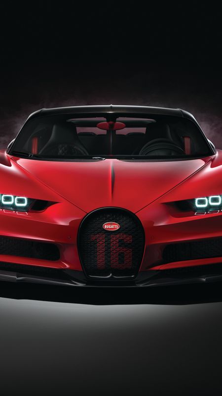 Car | Red Bugatti Car Wallpaper