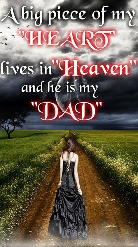 Dad in Heaven Wallpaper