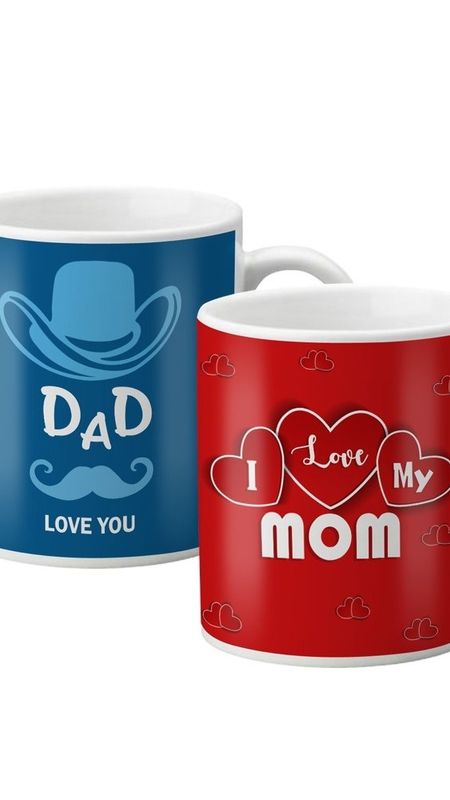 I Love Mom Dad - Love - Mom And Dad - Coffee Mug Wallpaper
