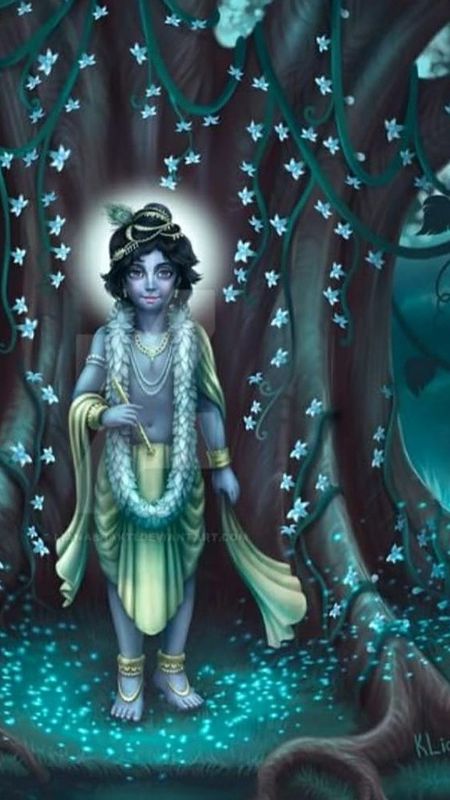 Lord Krishna - Hindu God Wallpaper