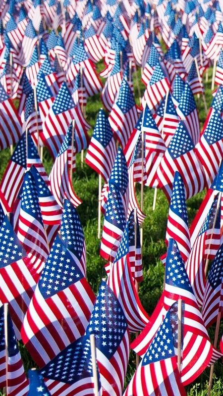Memorial Day 2022 - American Flag Wallpaper