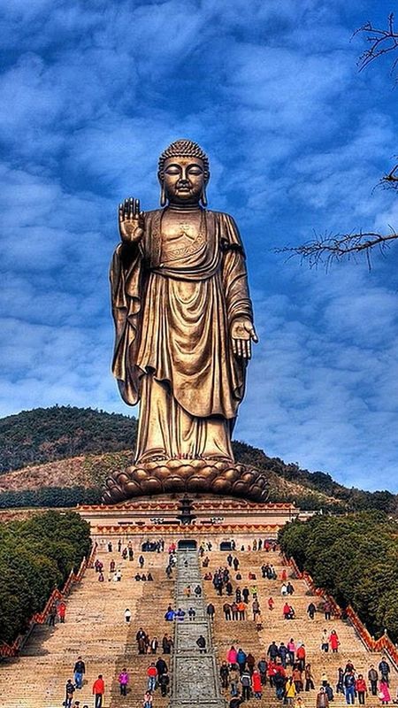 Buddha | Buddha's Big Statue Wallpaper