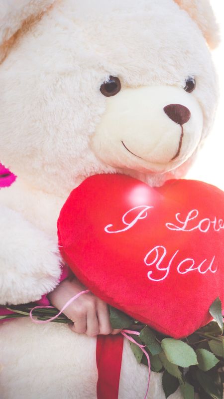 Teddy Bear - i love you valentine Wallpaper