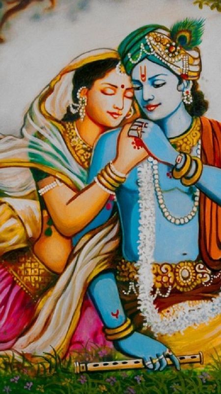 Radha Krishna - Love god Wallpaper