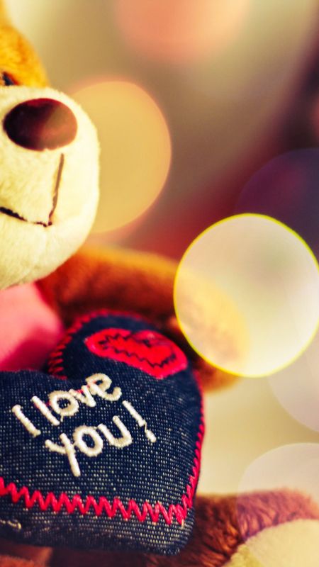 Teddy I love you Wallpaper