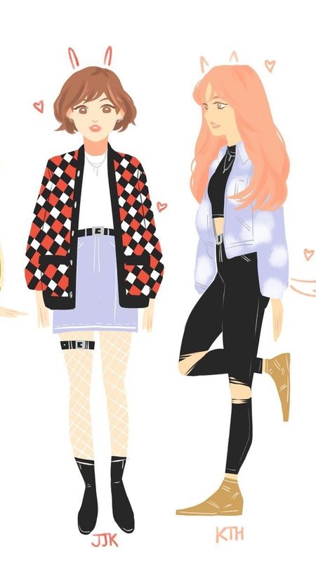 Bts Army Girl - BTS - Girls Art Wallpaper
