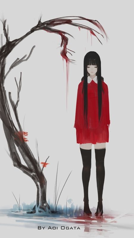 Depressing - Anime - Girl - Sad Wallpaper