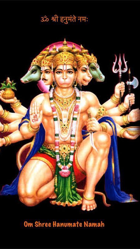 Panchmukhi Hanuman - Hanuman Jayanti Wallpaper