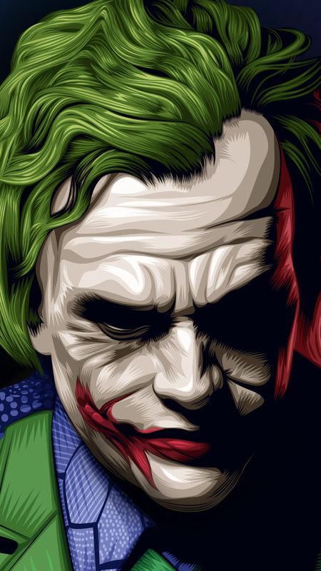 Joker Heath Ledger Wallpaper