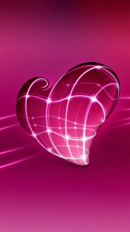 Pink Heart | Hearts Shape Wallpaper