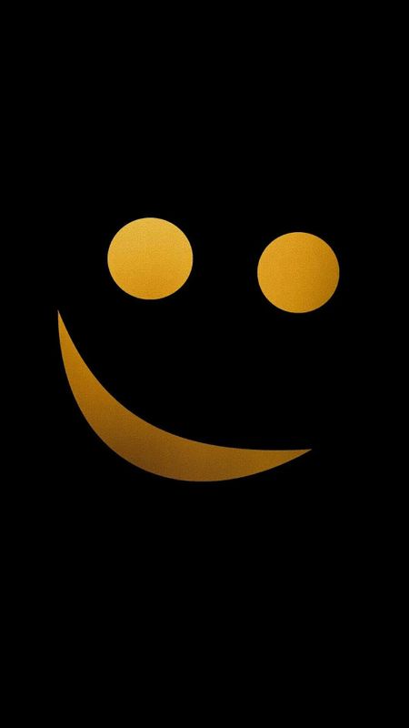 Emoji - Black Theme Wallpaper