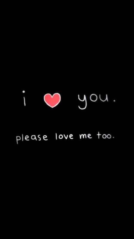 Love me too Wallpaper