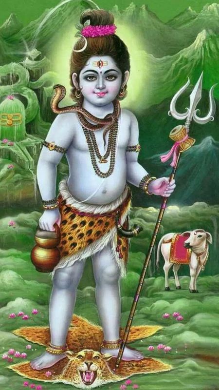 Lord Shiva | Bal Shiva Wallpaper