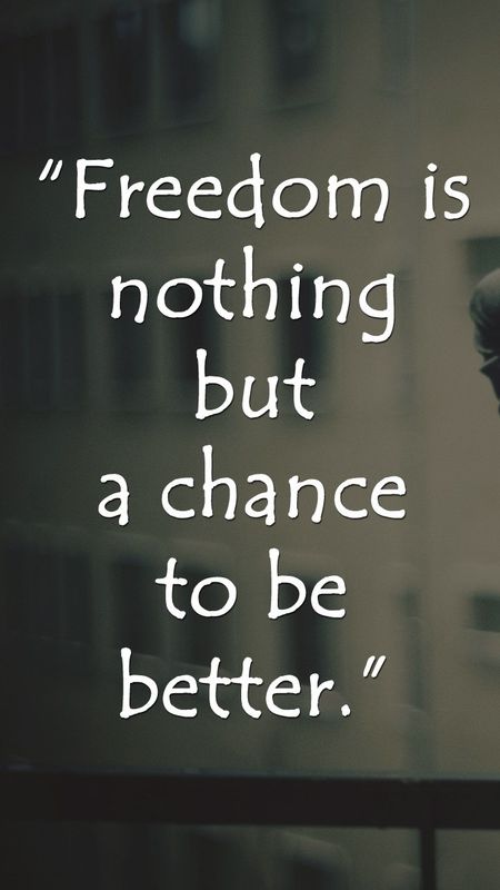 Freedom quote Wallpaper