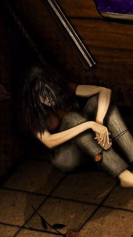 Depressing - Girl In The Basement - Sadness Wallpaper