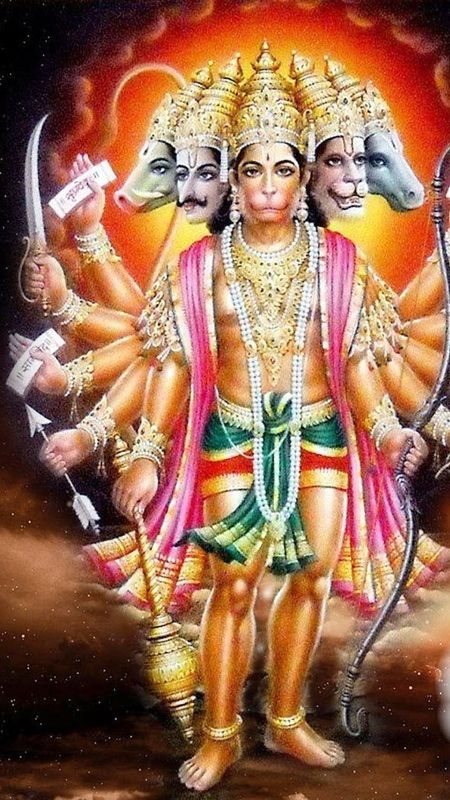 Panchmukhi Hanuman - Jai Hanuman Wallpaper