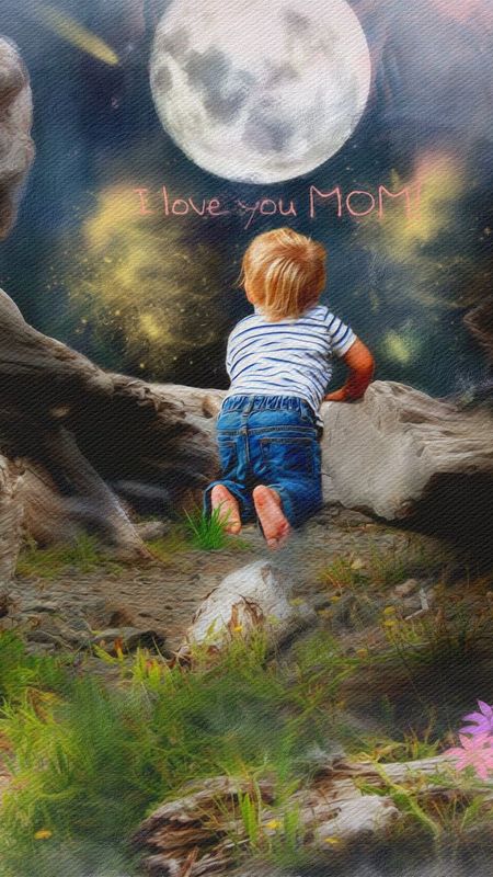 Love- I Love You Mom Wallpaper