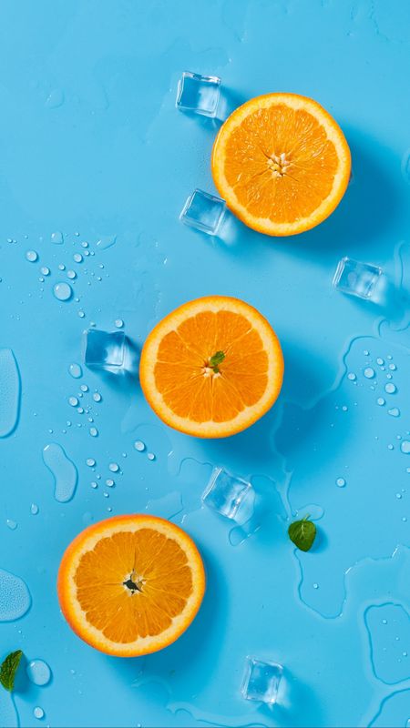 Cool Oranges Wallpaper