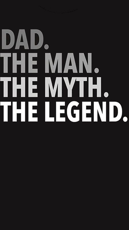 Dad the legend Wallpaper
