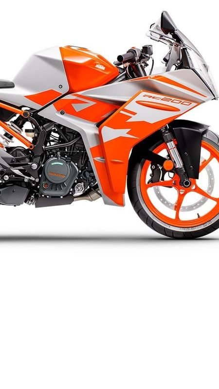 Ktm Rc 200 - Orange - KTM Wallpaper
