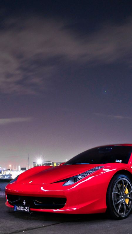 Ferari | Red Racer Car | Ferari Car Wallpaper