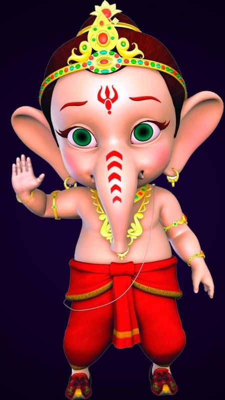 Little ganesh Wallpaper