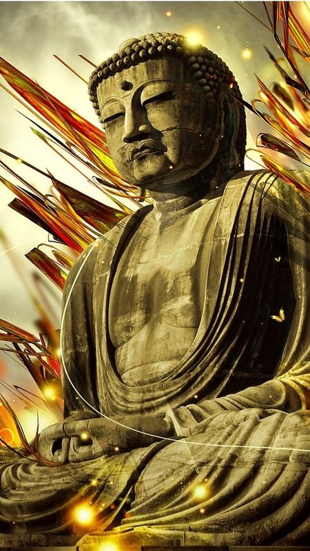 Bhagwan Buddha - Lord Buddha Art Wallpaper