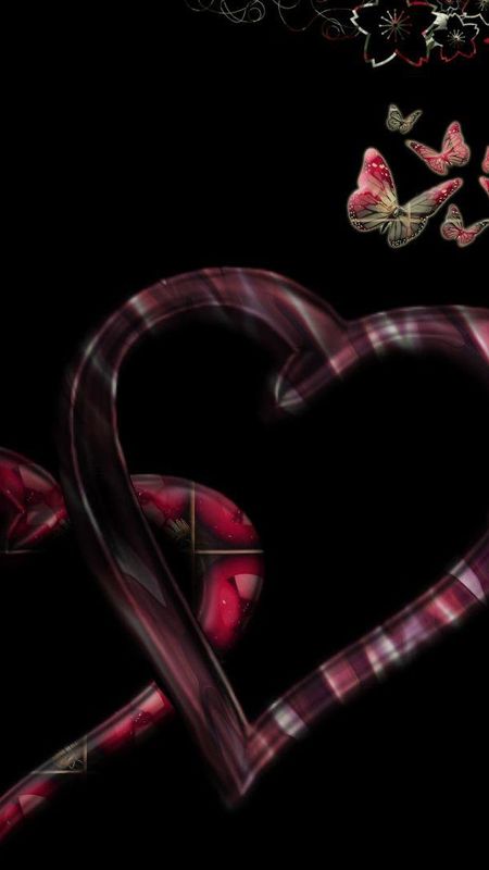 Black Heart - damnable Wallpaper