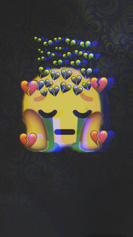 Sadness Emoji Wallpaper