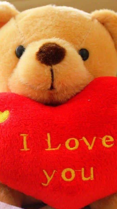 Teddy Bear Love - I Love You - Teddy Bear Wallpaper