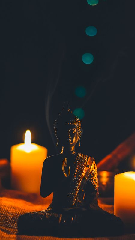 Lord Buddha | Candle Wallpaper