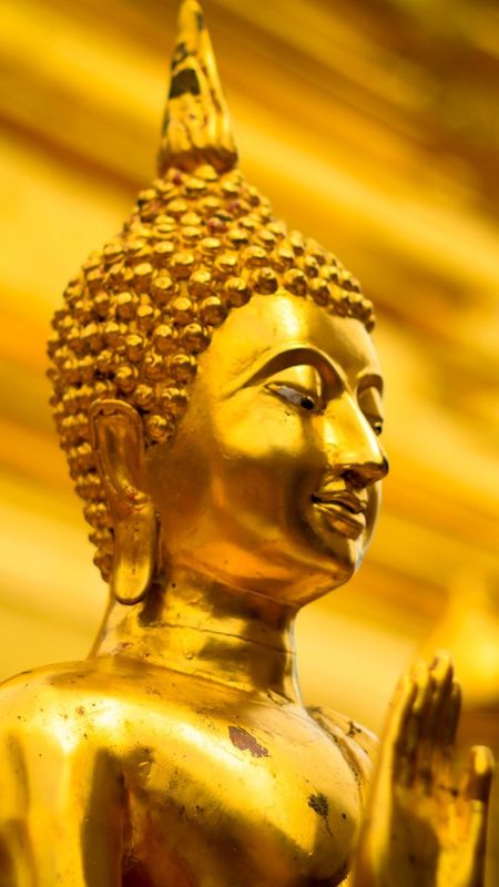 Golden | Lord Buddha Wallpaper