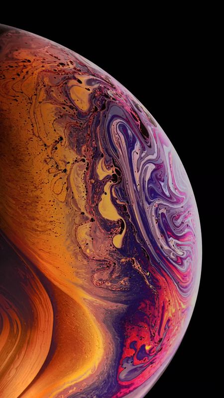 Iphone Colorful Planet Wallpaper