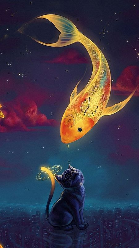Gold fish Wallpaper