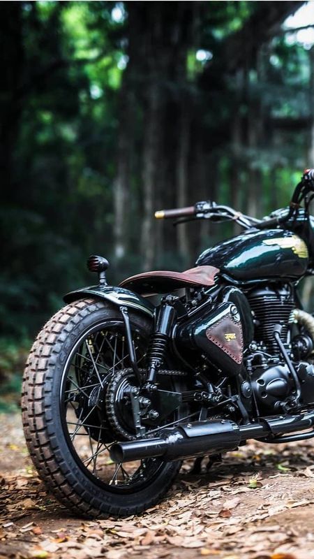 Bullet Bike | Ninja Bike | Black Bike | Royal Enfield Wallpaper