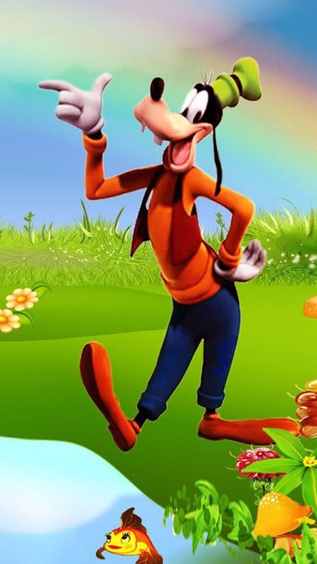 Happy Goofy Wallpaper