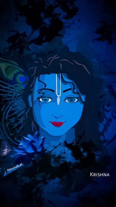 Magical Krishna Wallpaper