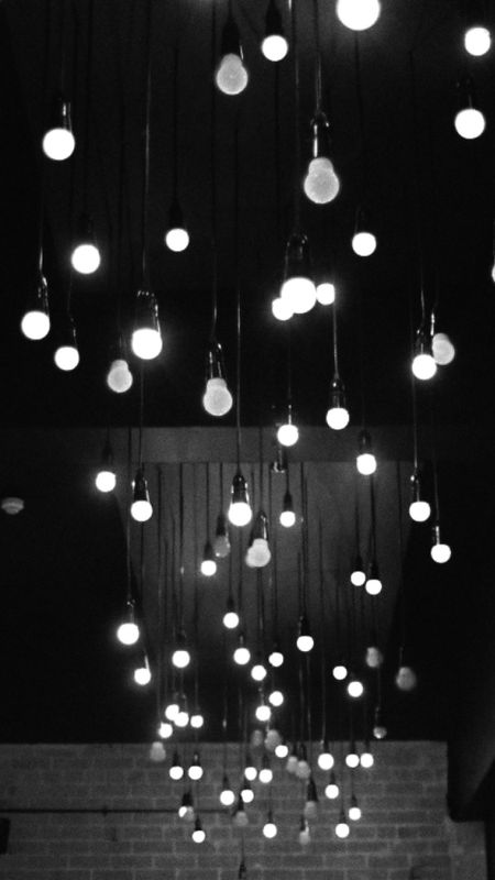 Black Aesthetic | Lights Wallpaper