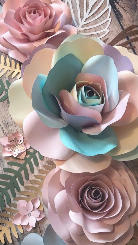 Paper Flowers | Adorable Wallpaper