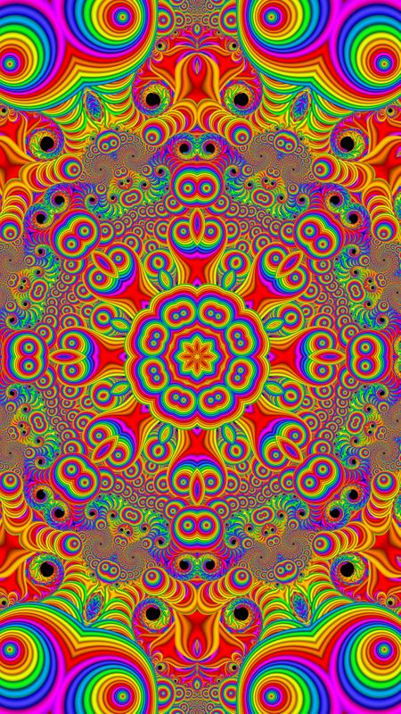 Colourful abstraction Wallpaper