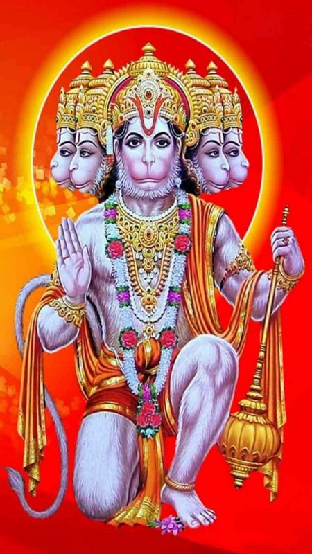 Panchmukhi Hanuman - Jay Shree Ram Wallpaper