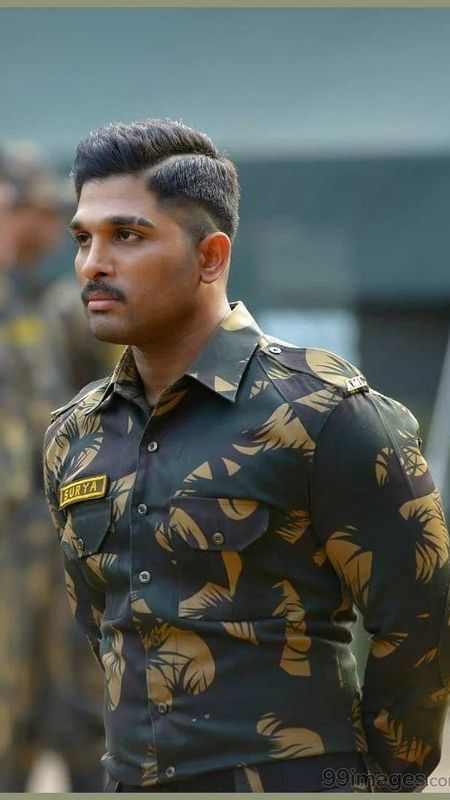 Allu Arjun Army - Army - Uniform Wallpaper