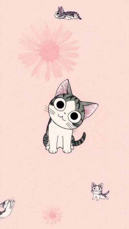 Cat Cartoon Wallpaper