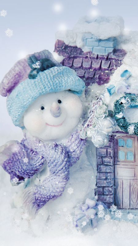 Snowman Wallpaper