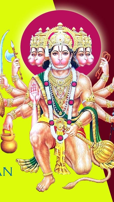Panchmukhi Hanuman - Ram Bhakt Wallpaper
