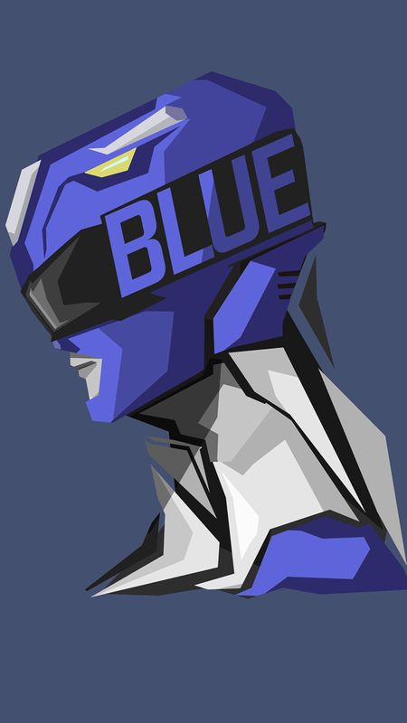 Blue art Wallpaper