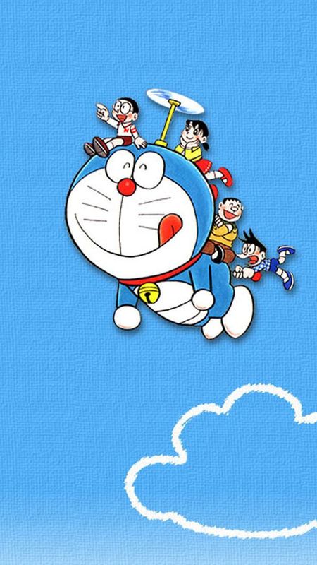 Doraemon - rainbow Wallpaper