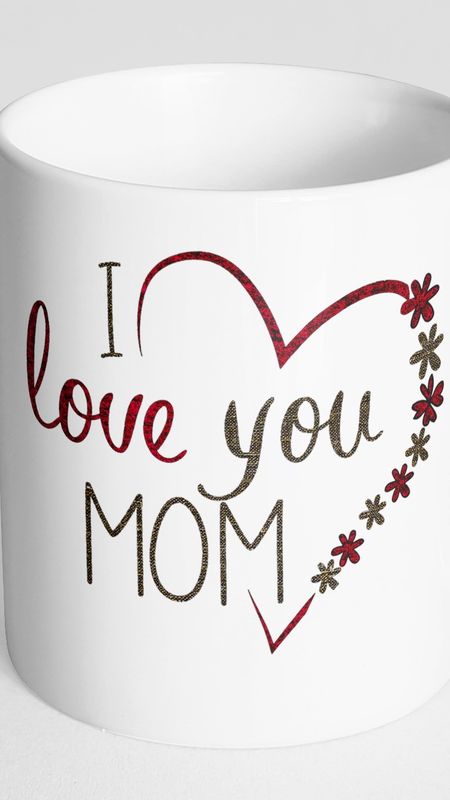 I Love My Mom Dad - I Love You Mom - Mug Wallpaper