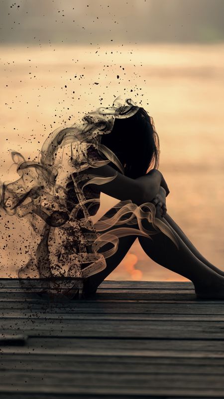 Sad Woman Wallpaper