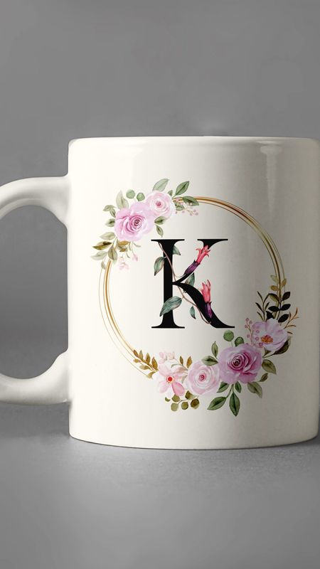 K Name - Coffee Mug Wallpaper